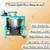 Premium Quality Semi-Automatic 130Ltr Khoya Making Machine